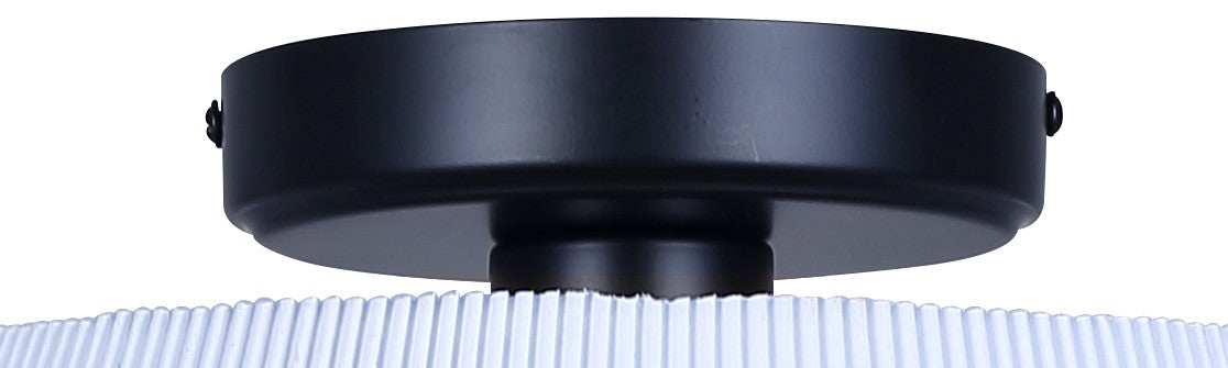 Canarm - IFM1201A13BK - One Light Flush Mount - Aspen - Black