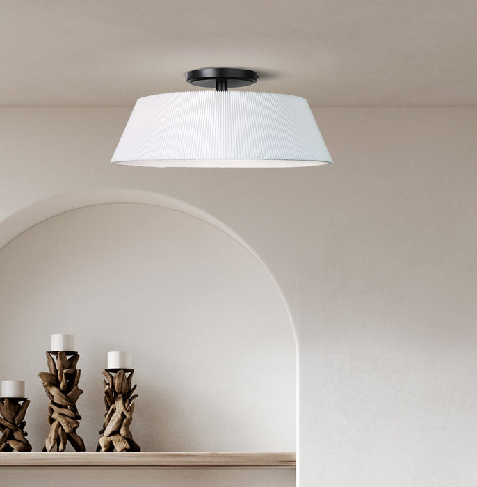 Canarm - IFM1201A13BK - One Light Flush Mount - Aspen - Black