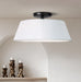 Canarm - IFM1201A13BK - One Light Flush Mount - Aspen - Black