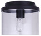Canarm - IFM1234A09BK - One Light Flush Mount - Britton - Matte Black
