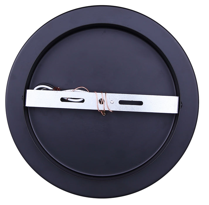 Canarm - IFM1234A09BK - One Light Flush Mount - Britton - Matte Black