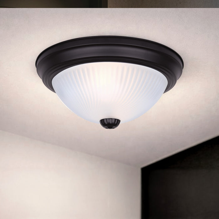 Canarm - IFM211TMBK-F - One Light Flush Mount - 21 Series - Matte Black