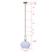 Canarm - IPL2258B01GD - One Light Pendant - Gia - Gold
