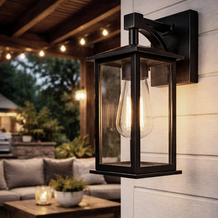 Canarm - IOL768BK - One Light Outdoor Down Light - Rossland - Matte Black