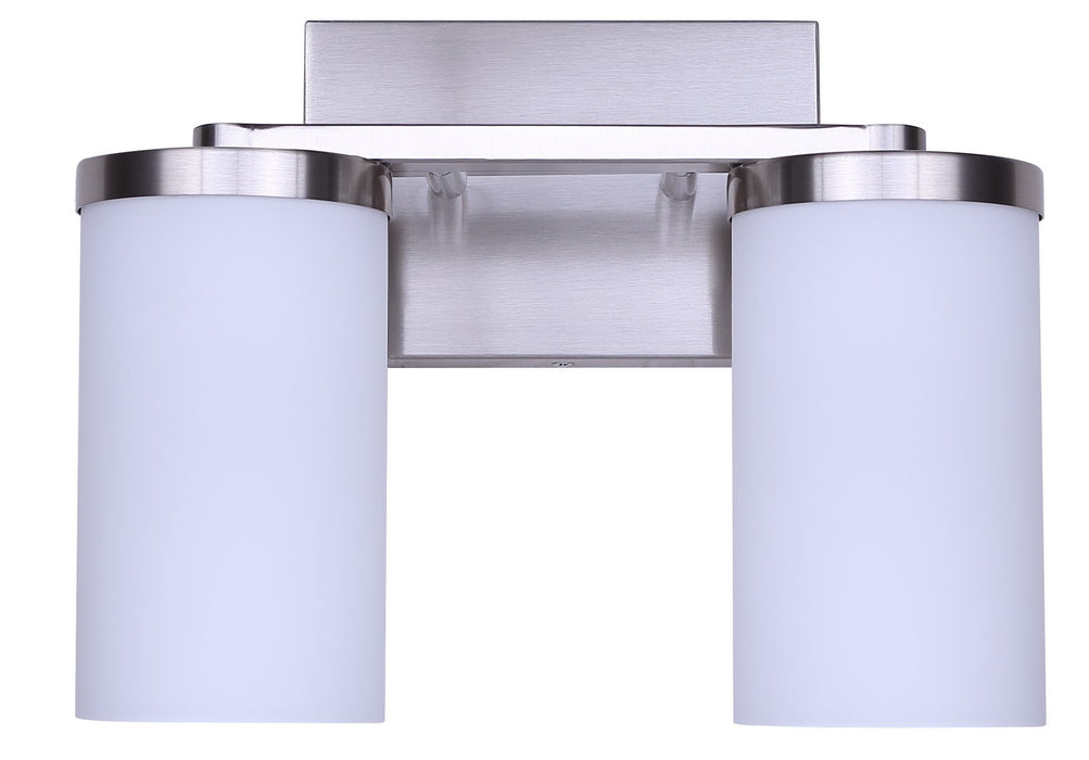 Canarm - IVL1234A02BN-FO - Two Light Vanity - Britton - Brushed Nickel