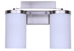 Canarm - IVL1234A02BN-FO - Two Light Vanity - Britton - Brushed Nickel