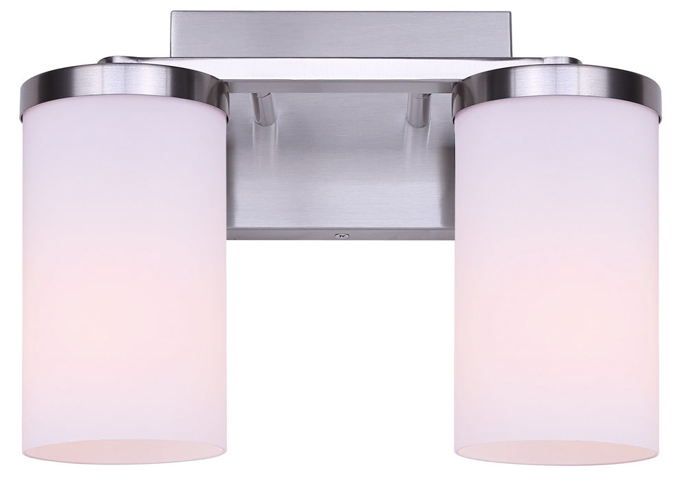 Canarm - IVL1234A02BN-FO - Two Light Vanity - Britton - Brushed Nickel