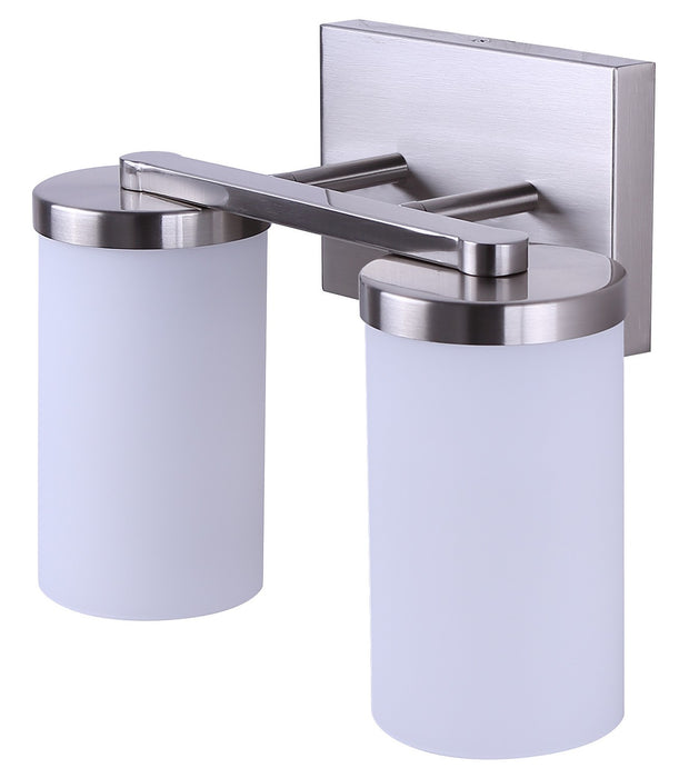 Canarm - IVL1234A02BN-FO - Two Light Vanity - Britton - Brushed Nickel