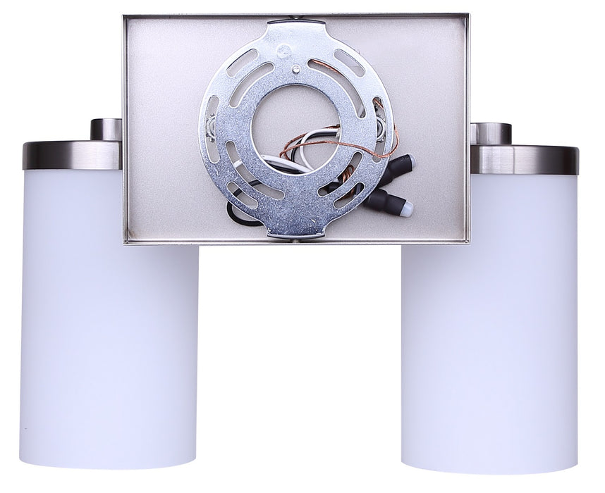 Canarm - IVL1234A02BN-FO - Two Light Vanity - Britton - Brushed Nickel