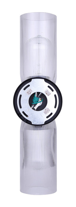 Canarm - IWF1252A02BK - Two Light Wall Fixture - Omarion - Matte Black