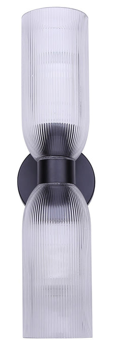 Canarm - IWF1252A02BK - Two Light Wall Fixture - Omarion - Matte Black