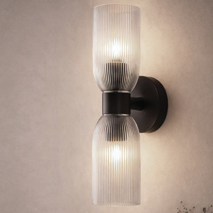 Canarm - IWF1252A02BK - Two Light Wall Fixture - Omarion - Matte Black