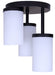 Canarm - ISF1234A03BK-FO - Three Light Semi-Flush Mount - Britton - Matte Black