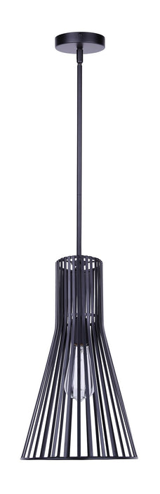 Canarm - IPL1238A01BK - One Light Pendant - Elim - Matte Black
