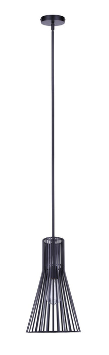 Canarm - IPL1238A01BK - One Light Pendant - Elim - Matte Black