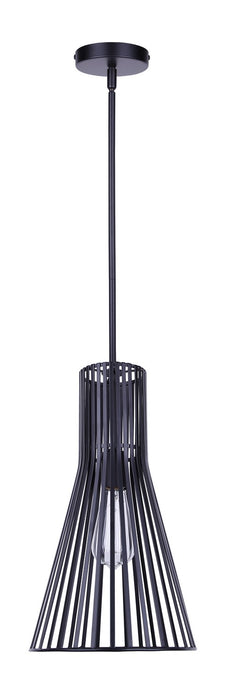 Canarm - IPL1238A01BK - One Light Pendant - Elim - Matte Black