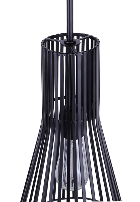 Canarm - IPL1238A01BK - One Light Pendant - Elim - Matte Black