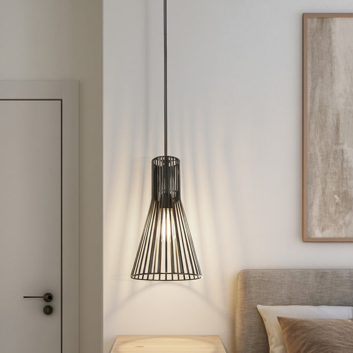 Canarm - IPL1238A01BK - One Light Pendant - Elim - Matte Black