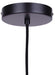 Canarm - IPL1250A01BK-SR - One Light Pendant - Malek - Matte Black