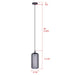 Canarm - IPL1250A01BK-SR - One Light Pendant - Malek - Matte Black