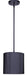Canarm - IPL1119A01BK - One Light Pendant - Rexton - Matte Black