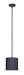 Canarm - IPL1119A01BK - One Light Pendant - Rexton - Matte Black