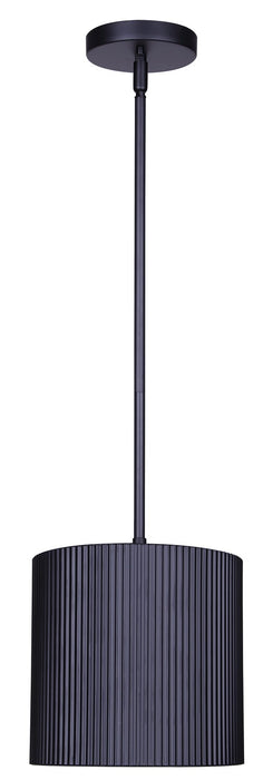 Canarm - IPL1119A01BK - One Light Pendant - Rexton - Matte Black