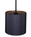 Canarm - IPL1119A01BK - One Light Pendant - Rexton - Matte Black