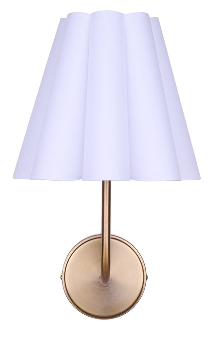 Canarm - IWF1239A01GD - One Light Wall Sconce - Iris - Gold