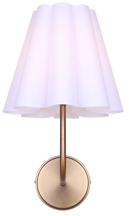 Canarm - IWF1239A01GD - One Light Wall Sconce - Iris - Gold