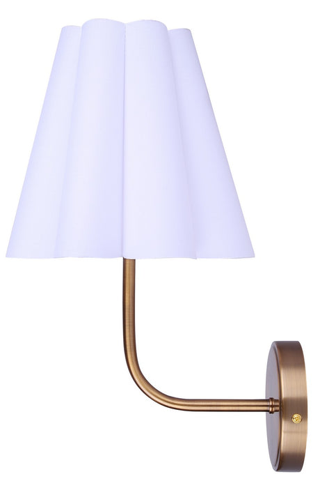 Canarm - IWF1239A01GD - One Light Wall Sconce - Iris - Gold