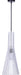 Canarm - IPL1238A01BW24 - One Light Pendant - Elim - Matte Black And White
