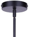 Canarm - IPL1238A01BW24 - One Light Pendant - Elim - Matte Black And White