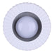 Canarm - LFM338A11BKR - LED Flush Mount - Dario - Matte Black And White