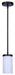 Canarm - IPL1234A01BK-FO - One Light Pendant - Britton - Matte Black
