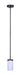 Canarm - IPL1234A01BK-FO - One Light Pendant - Britton - Matte Black