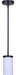 Canarm - IPL1234A01BK-FO - One Light Pendant - Britton - Matte Black