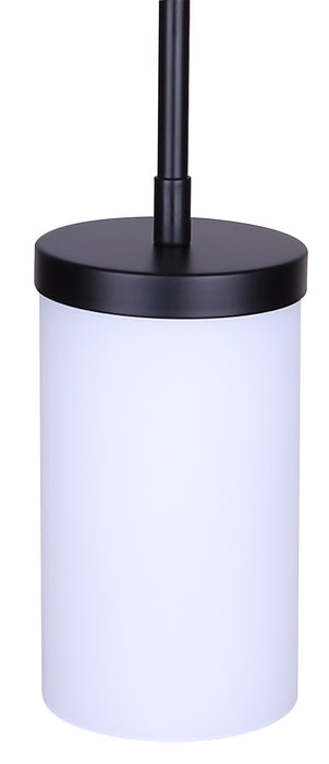 Canarm - IPL1234A01BK-FO - One Light Pendant - Britton - Matte Black