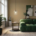 Canarm - IPL1249A01BK-CR - One Light Pendant - Leandro - Matte Black