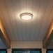 Canarm - DL-11F-25DCW-BN-C - LED Flush Mount - Dl-11F-25Dcw - Brushed Nickel