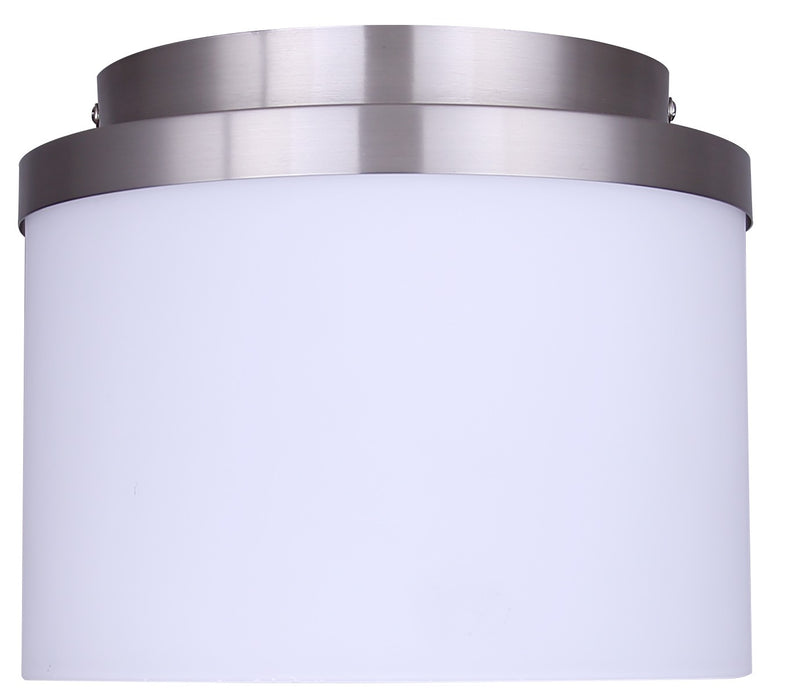 Canarm - IFM1234A09BN-FO - One Light Flush Mount - Britton - Brushed Nickel