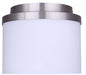 Canarm - IFM1234A09BN-FO - One Light Flush Mount - Britton - Brushed Nickel