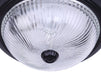 Canarm - IFM211TMBK-CR - One Light Flush Mount - 21 Series - Matte Black