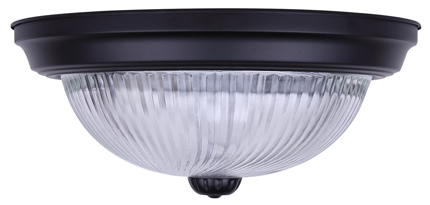 Canarm - IFM211TMBK-CR - One Light Flush Mount - 21 Series - Matte Black