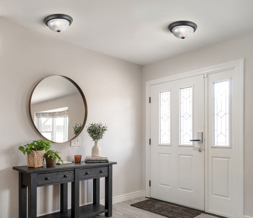 Canarm - IFM211TMBK-CR - One Light Flush Mount - 21 Series - Matte Black