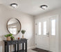 Canarm - IFM211TMBK-CR - One Light Flush Mount - 21 Series - Matte Black