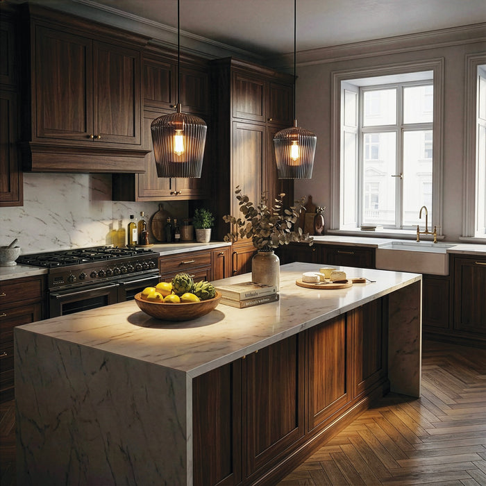 Canarm - IPL1249A01GD-SR - One Light Pendant - Leandro - Gold