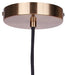 Canarm - IPL1249A01GD-SR - One Light Pendant - Leandro - Gold