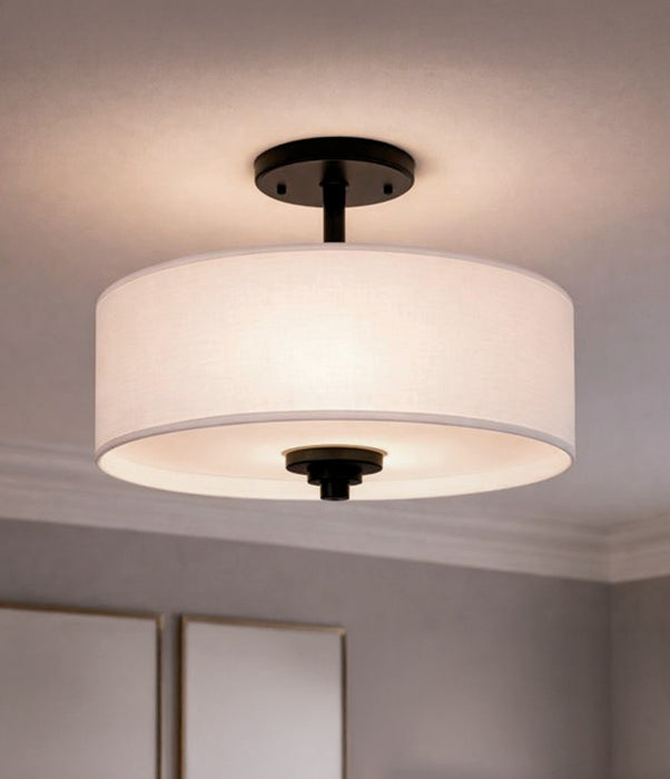 Canarm - ISF280A03BK - Three Light Semi-Flush Mount - Pier - Matte Black