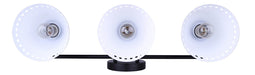 Canarm - IVL1237A03BK - Three Light Vanity - Albie - Matte Black